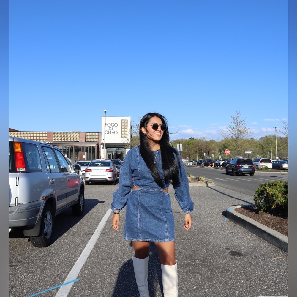 Mango Denim Dress